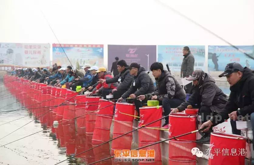 2016年东平湖国家垂钓基地“职渔者钓线杯” 竞技钓鱼比赛开赛啦！