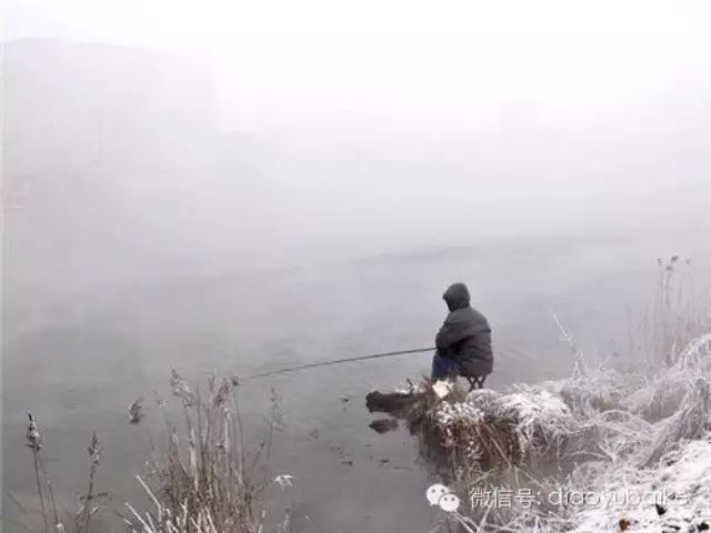 冬季钓鱼时的线组搭配原则
