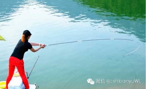 手竿钓鱼的溜鱼防断竿技巧