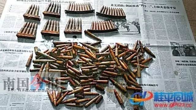 【社会】钓鱼人在江边发现209发子弹 民警推测为藏品