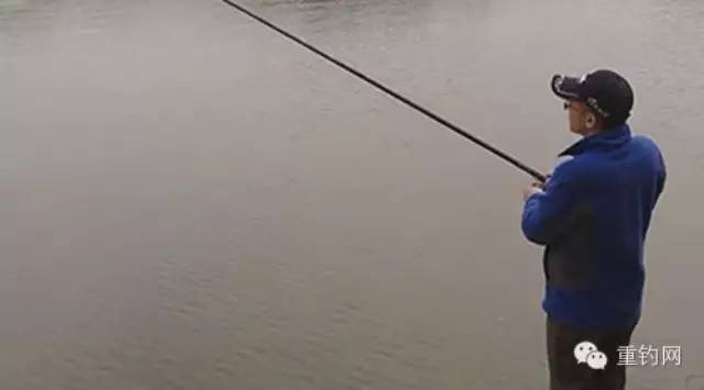 【凯蓝】暖冬长湖钓鱼行--手车竿野钓实战技术--抽竿、测试水深和地形