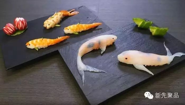 寿司长成鲤鱼的样子，这么萌你舍得吃吗？