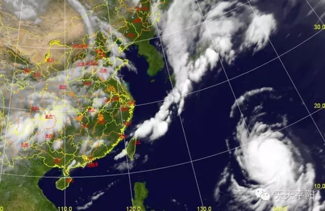 【台风】今年15号台风“天鹅”正向西北方向移动 周末或影响我县