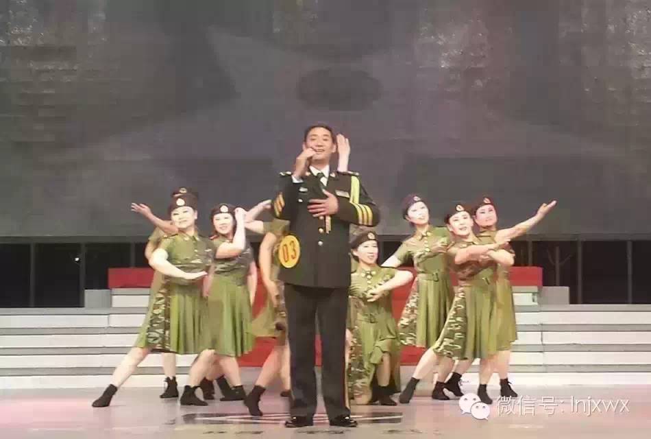 锦州市军休一中心选送的节目----歌伴舞《军人本色》