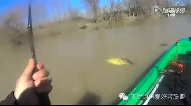 【微视频】战斗民族河边钓鱼 没想到钓起3米长大鱼