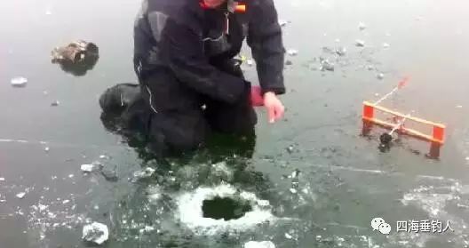 【视频】冰面上钓鱼，大丰收的节奏，钓不完的鱼
