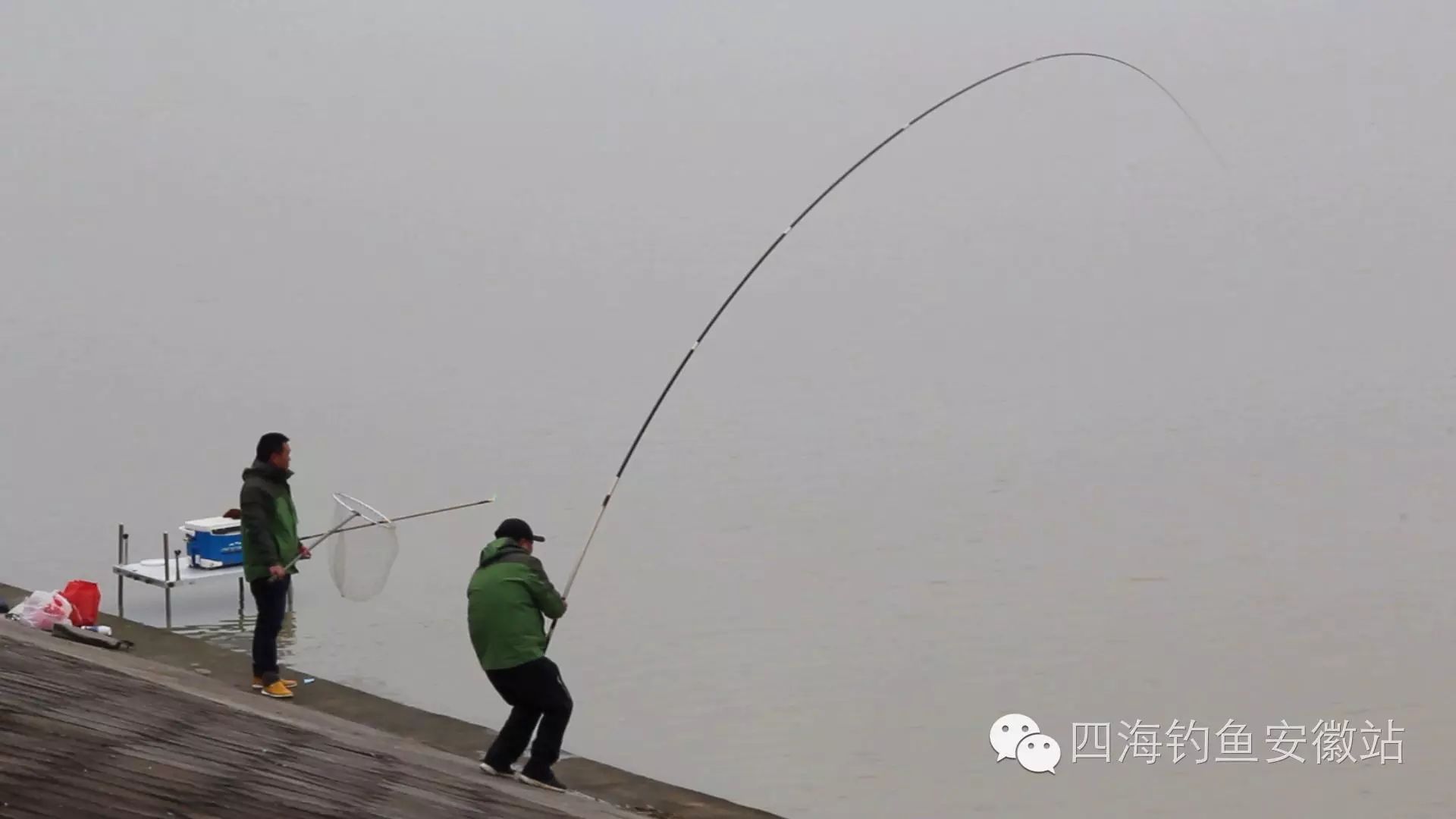 天气降温，四海钓鱼频道安徽站侦查小分队探寻合肥周边水库