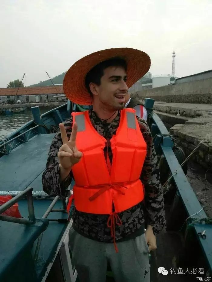 老外在中国首次出海探钓！