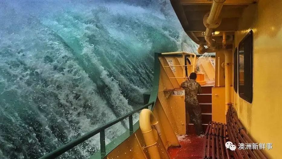如何拍出无需PS的灾难大片？ 滔天巨浪拍打船舷如电影场景——悉尼轮渡你值得拥有！