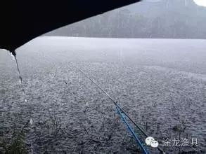 深秋降雨好钓鱼