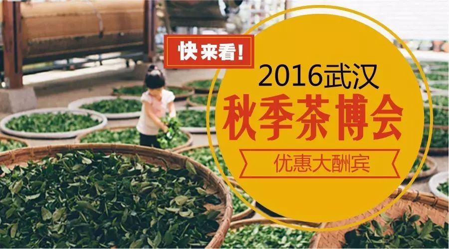 奢豪茶业盛宴2016武汉秋季茶博会11月4日盛大启幕