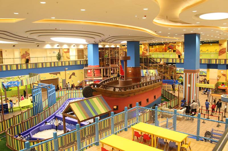 日月广场悠游堂华南旗舰店，海南最大的室内儿童乐园开启试营业！