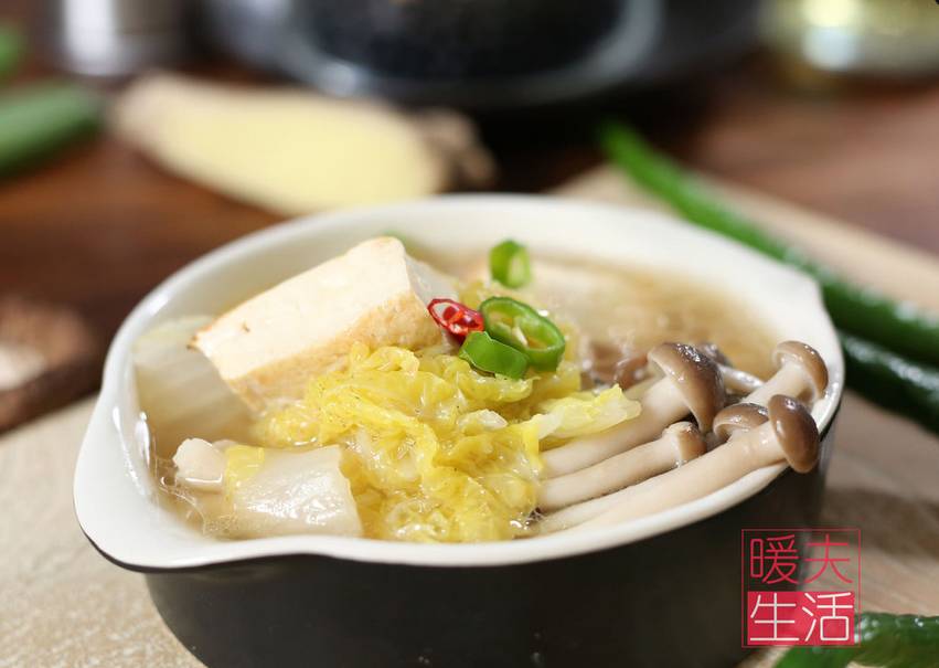 每日一菜 | 白菜豆腐汤