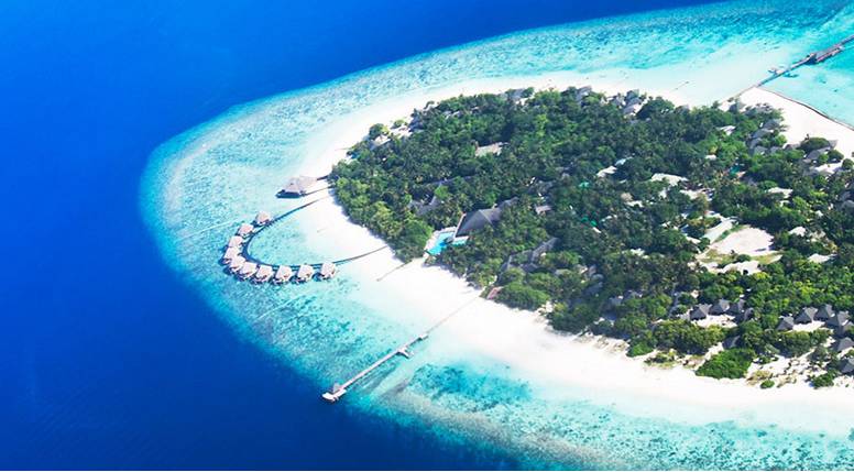 印度洋之上唯一块翠绿的圆宝石-马尔代夫密度帕茹岛酒店