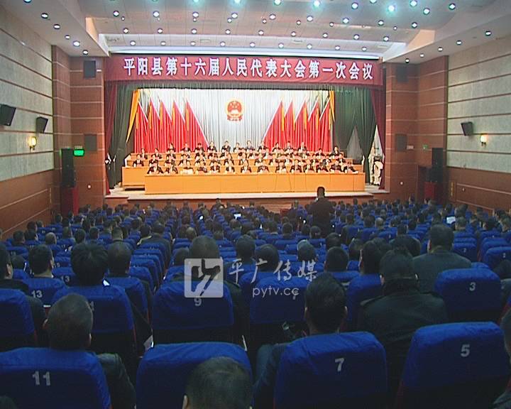 平阳县第十六届人民代表大会第一次会议胜利闭幕！