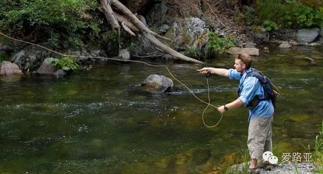 【钓技交流】飞蝇钓Fly Fishing-流行于欧美的溪流钓法