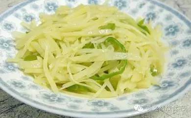 养生食谱 — 青椒土豆丝