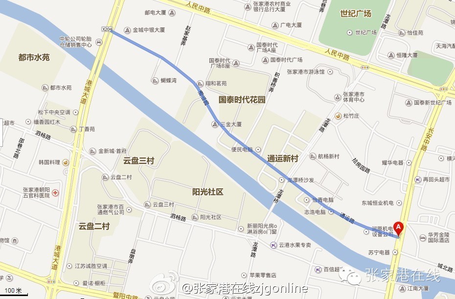 5月1日起，张家港市区这10条道路将禁止停车，违者要罚100元扣3分通运路将实行单向通行，不再拥堵