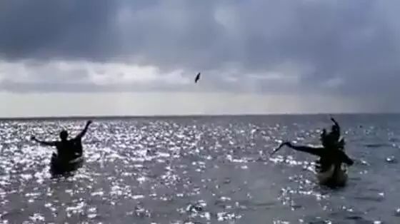 视频放风筝钓鱼原来是这么玩的