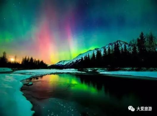 美国阿拉斯加绚丽北极光+浪漫西雅图九日（HU） 看见极光，就会幸福一辈子 出发日期：2017年1月29日（大年初二）